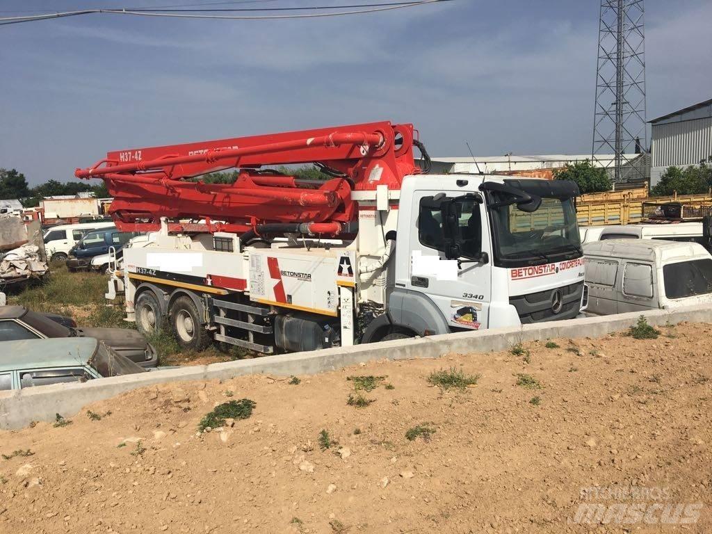 Betonstar 37M-4Z Bombas de betonagem