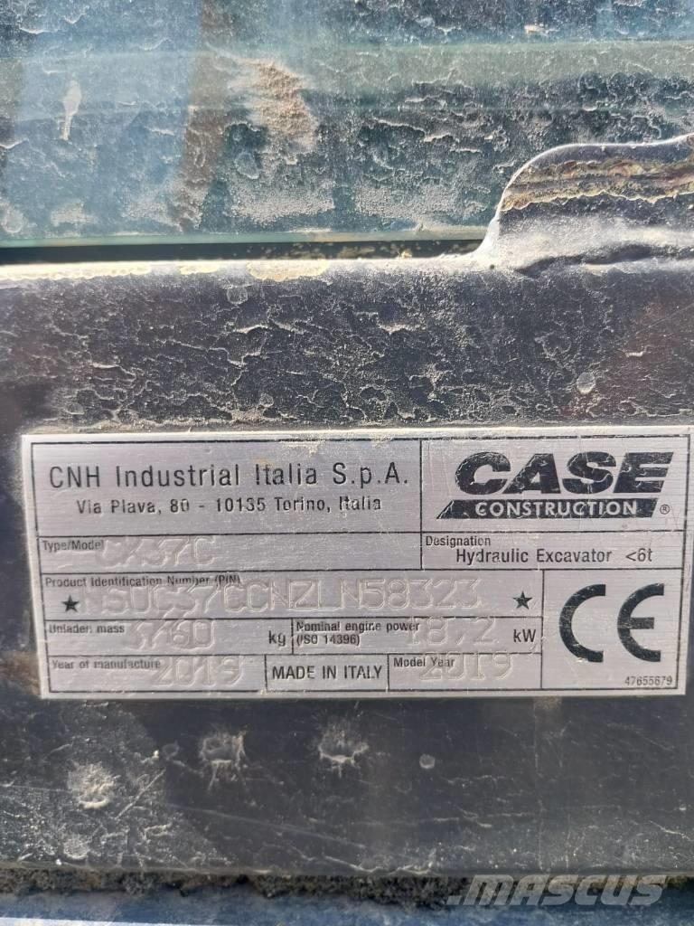 CASE CX 37 C Miniescavadeiras