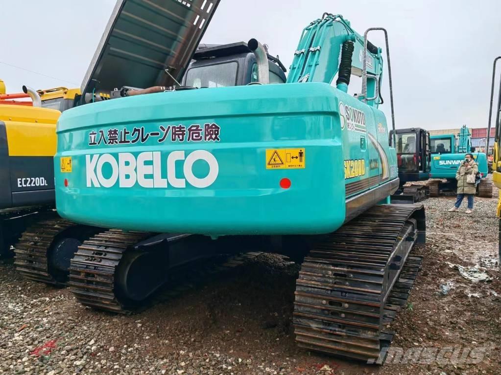 Kobelco SK200D Escavadeiras de esteiras