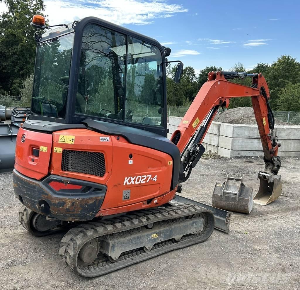 Kubota KX 027 Miniescavadeiras