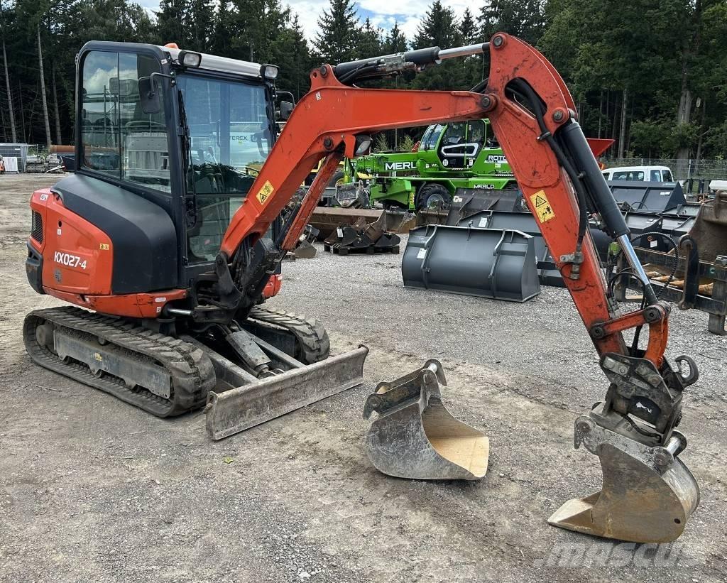 Kubota KX 027 Miniescavadeiras