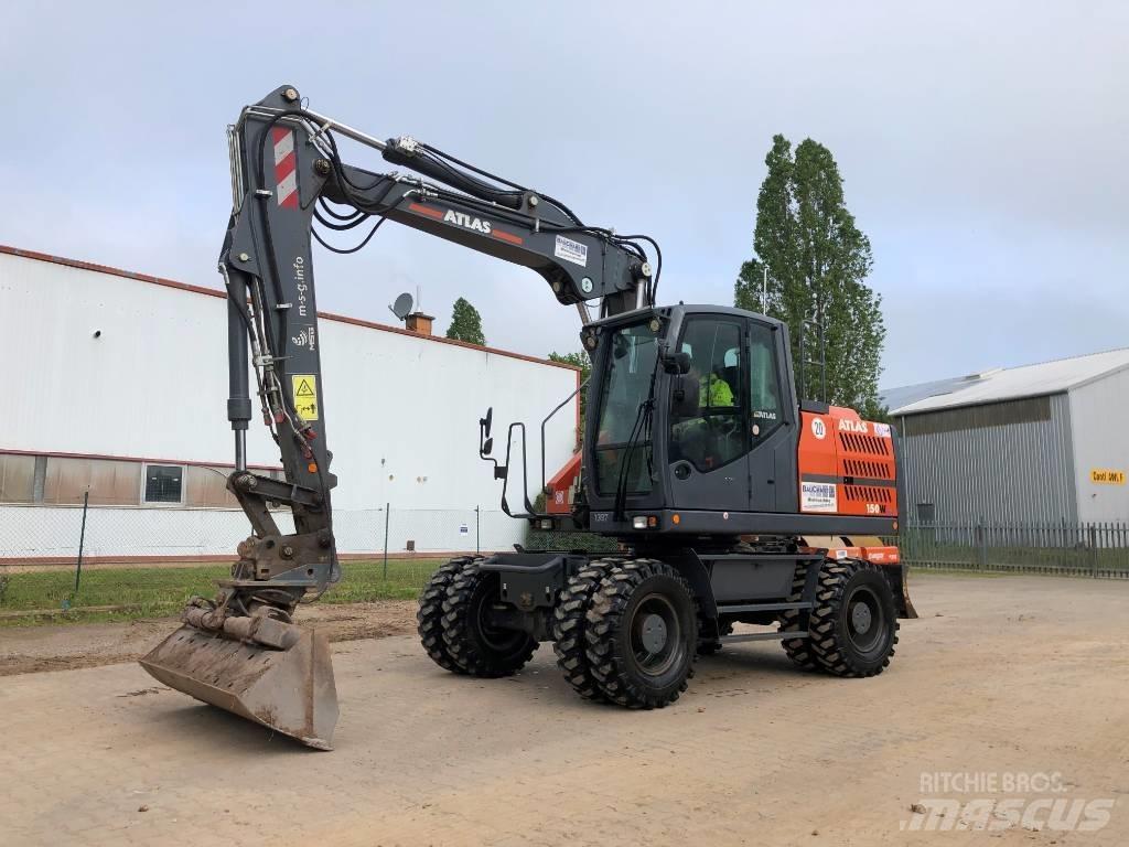 Atlas 150 W Escavadoras de rodas