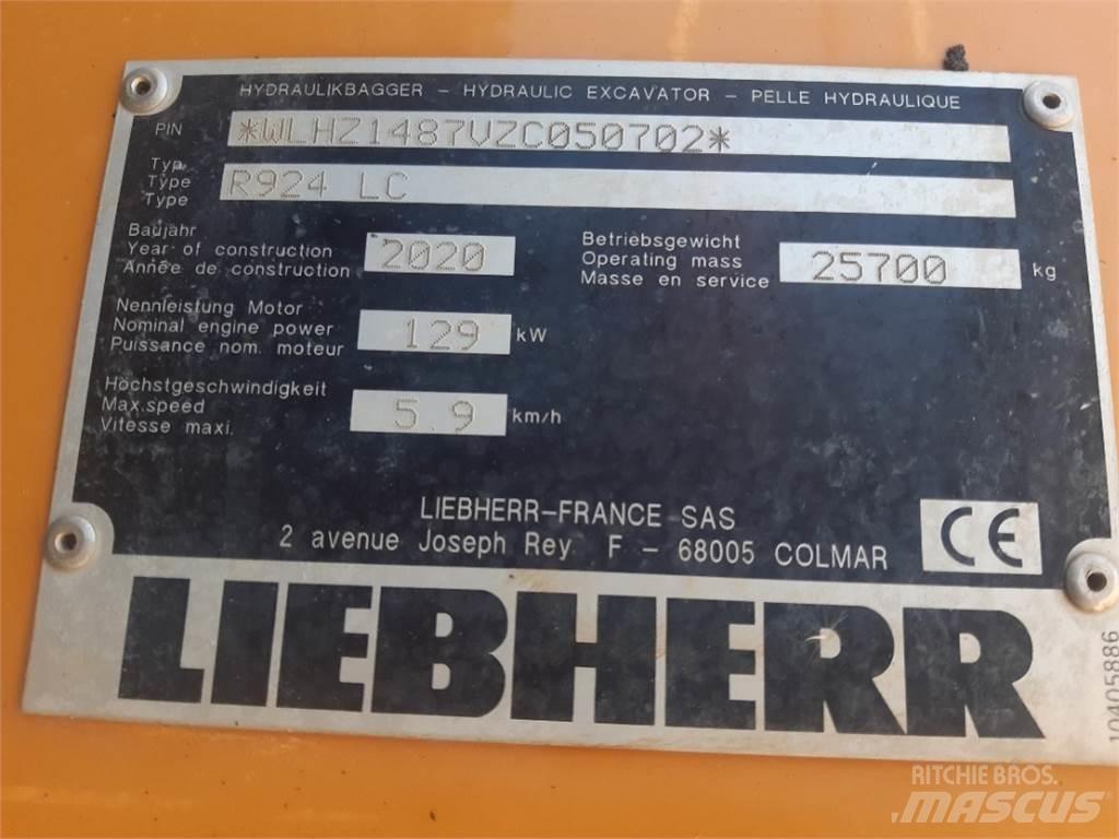 Liebherr R924 Escavadeiras de esteiras