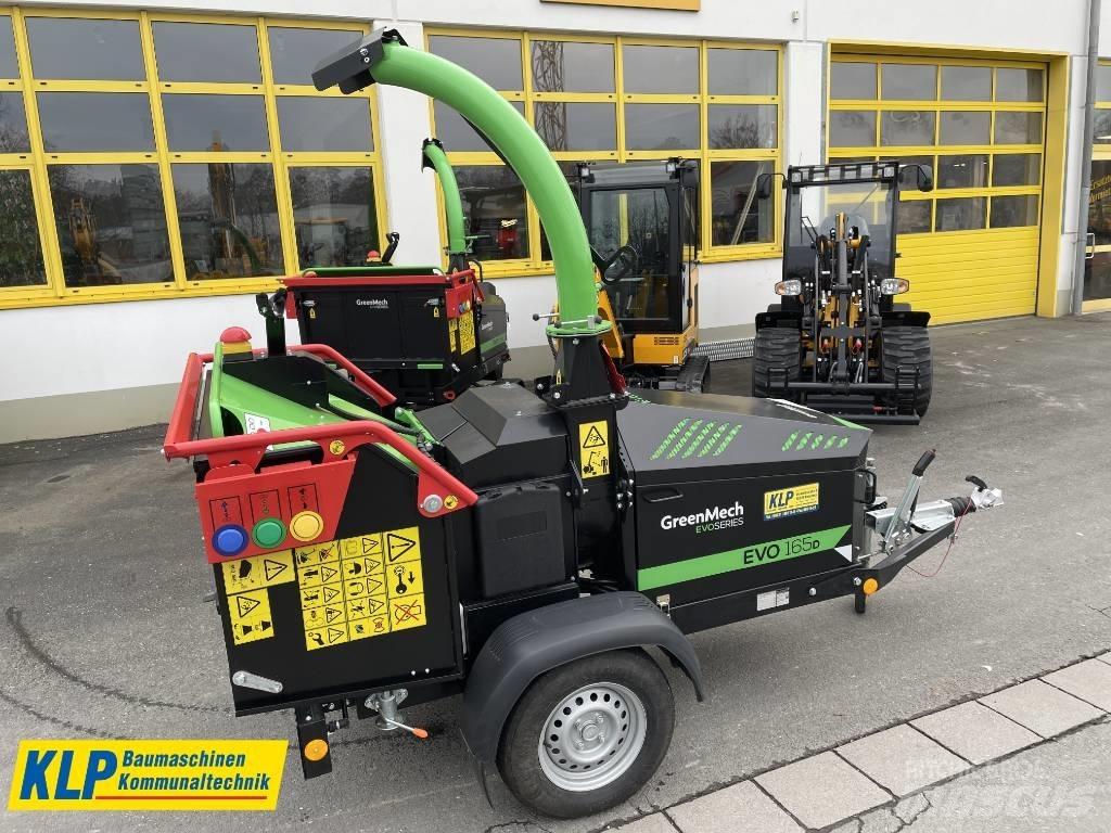 Greenmech EVO 165 D Estilhaçadoras florestais