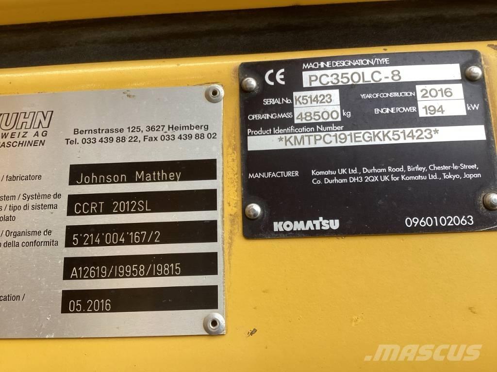 Komatsu PC 350 LC-8 Escavadoras de demolição