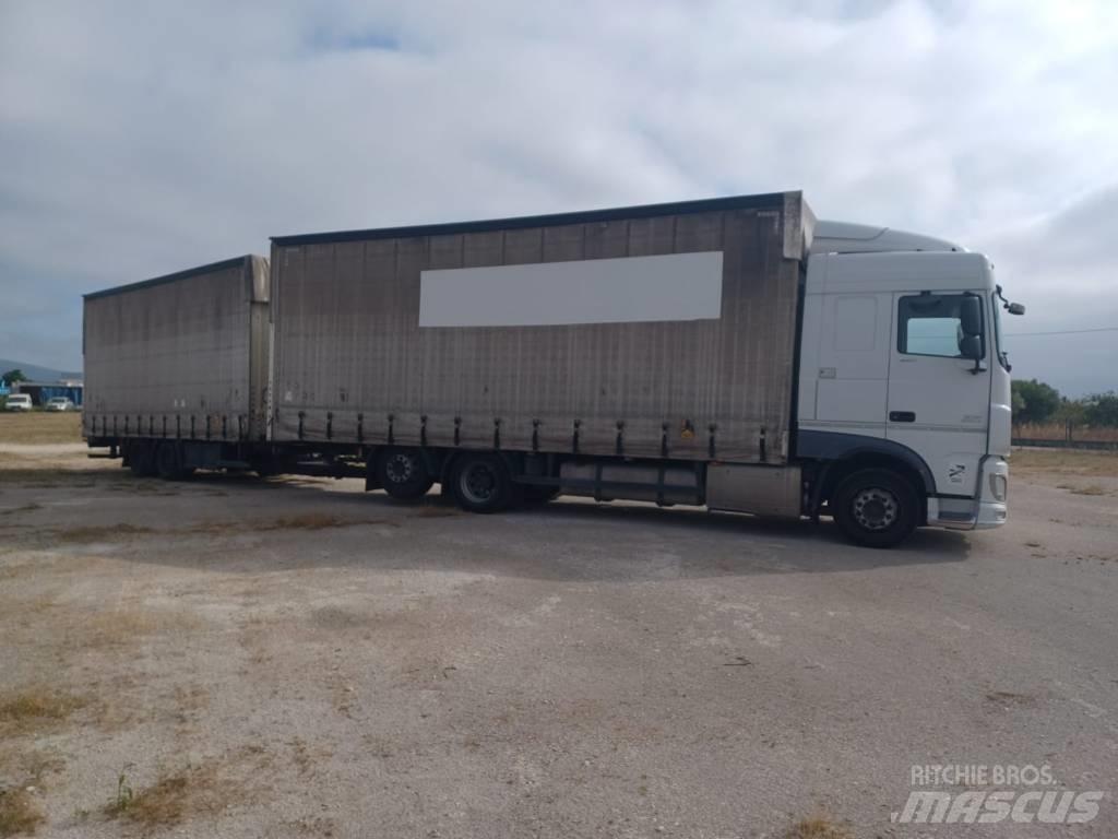 DAF XF 440 Camiões caixa cortinas laterais