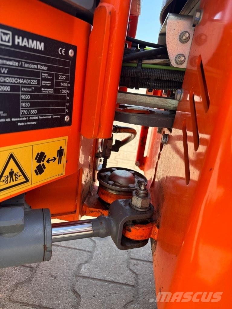 Hamm HD 8 VV Cilindros Compactadores tandem