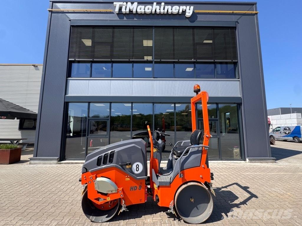 Hamm HD 8 VV Cilindros Compactadores tandem