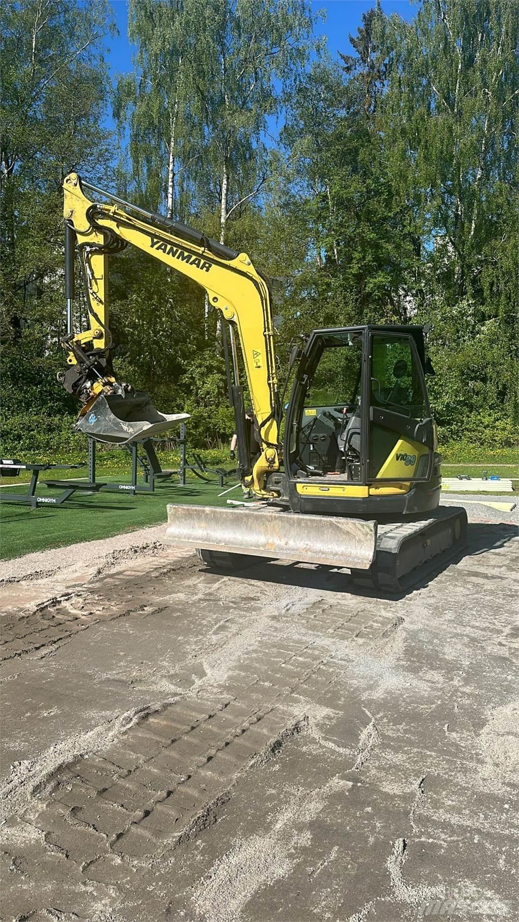 Yanmar Vio 80-1A Escavadoras Midi 7t - 12t