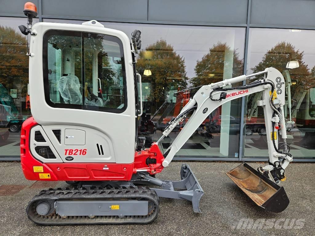 Takeuchi TB 216 Miniescavadeiras