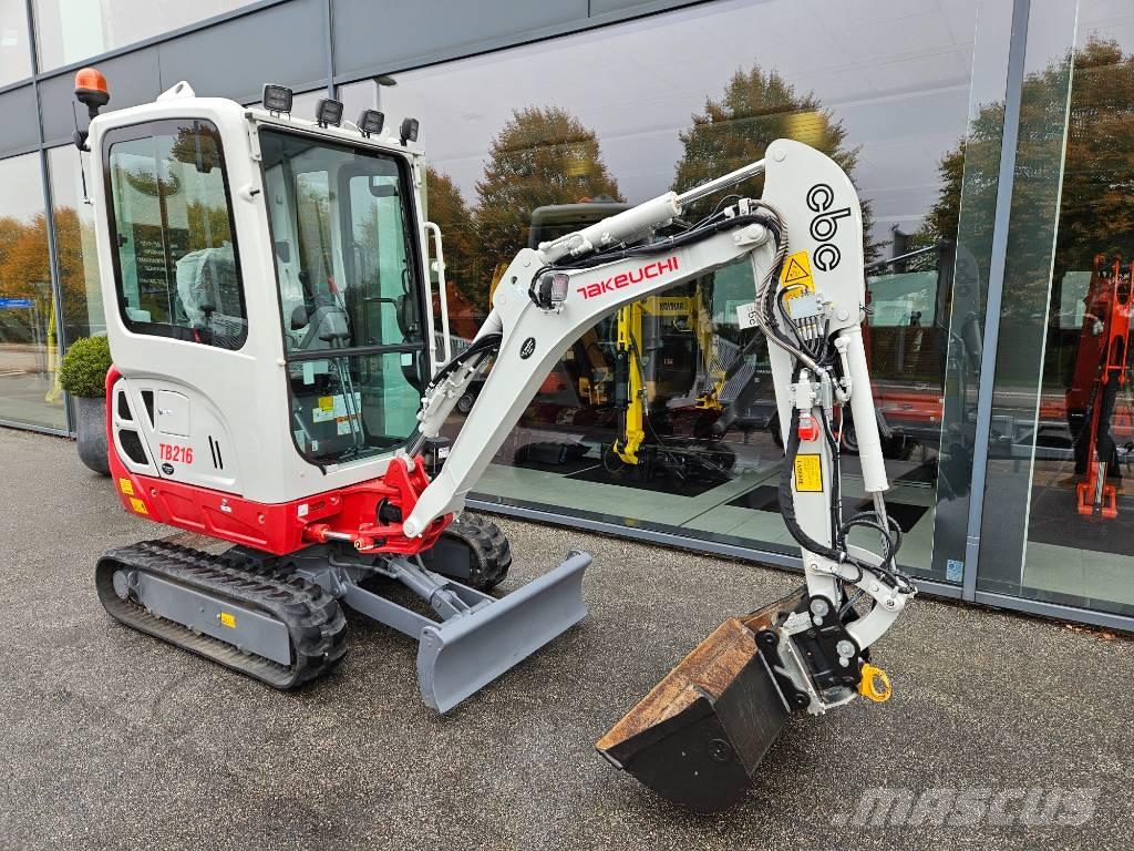 Takeuchi TB 216 Miniescavadeiras