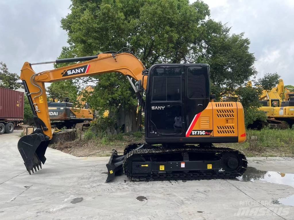 Sany SY75C Escavadeiras de esteiras