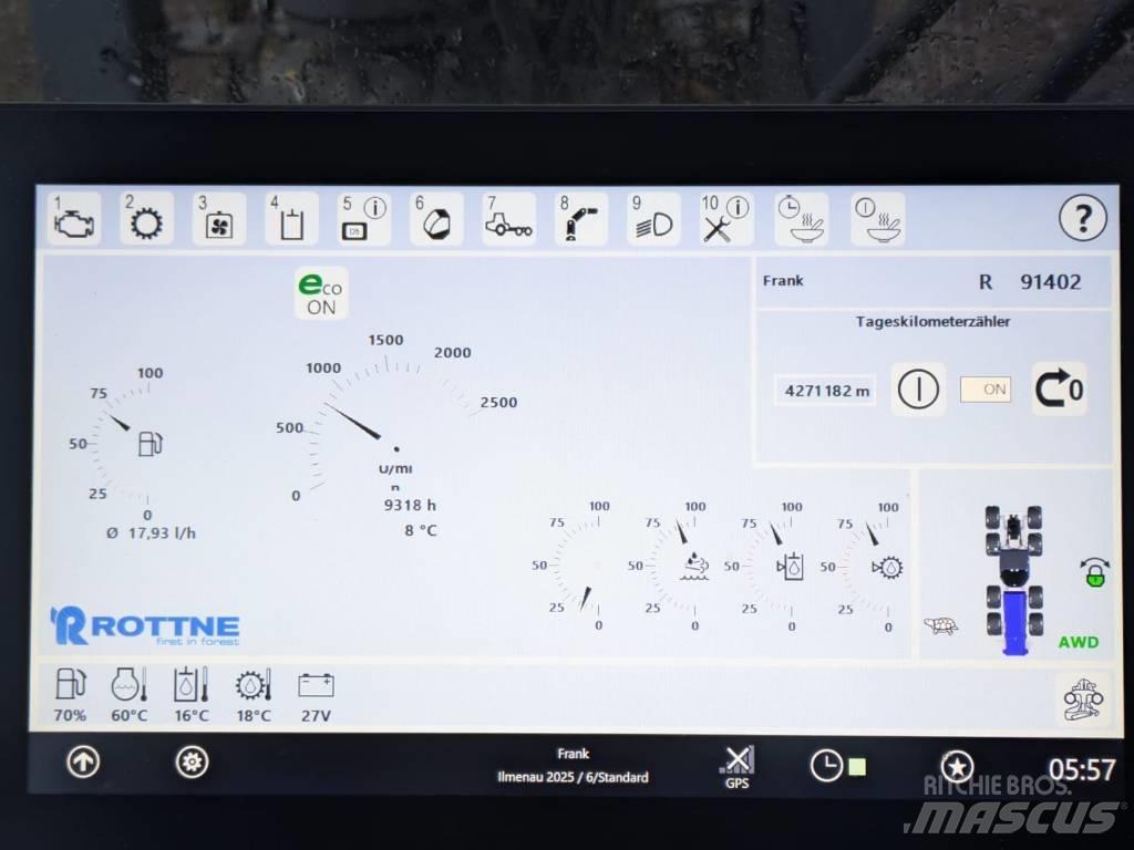 Rottne H21 SP 761 Processadores florestais