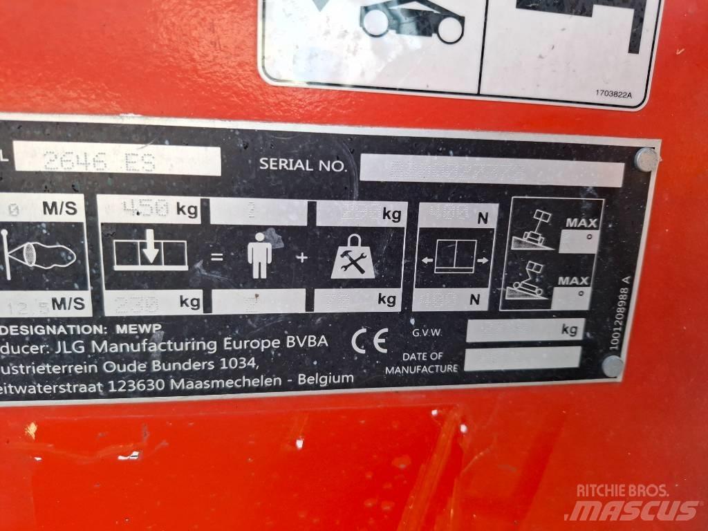 JLG 2646 ES Elevadores de tesoura