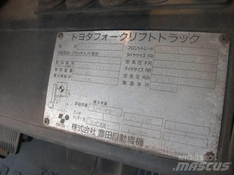 Toyota 7 FDJ 35 Empilhadores Diesel
