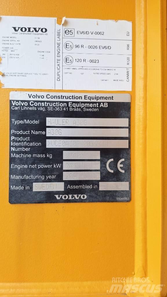 Volvo A30G Caminhões articulados