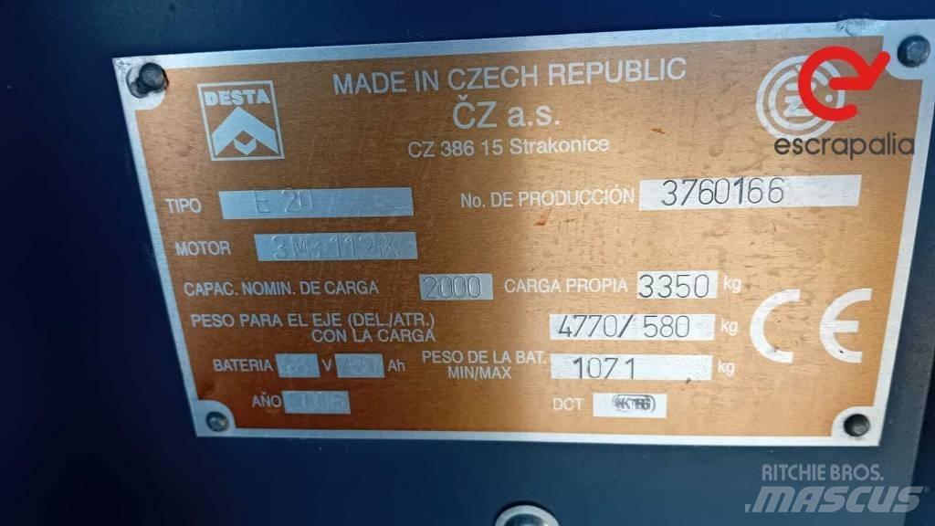 Desta E20 Manipulador telescópico