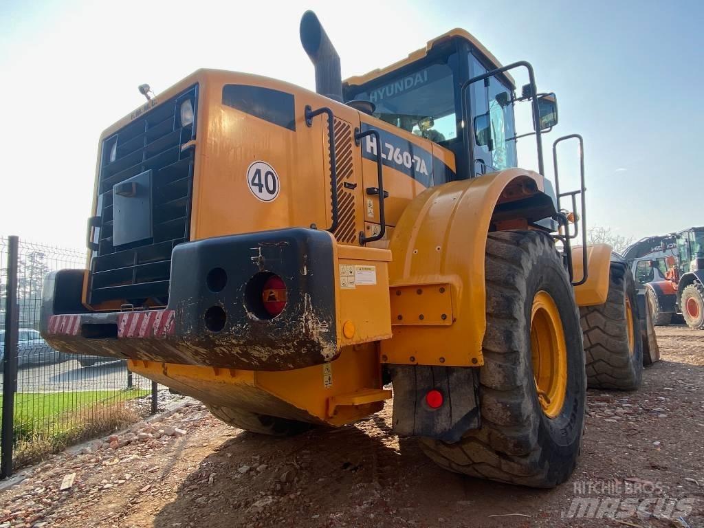 Hyundai HL 760-7 A Carregadeiras de rodas