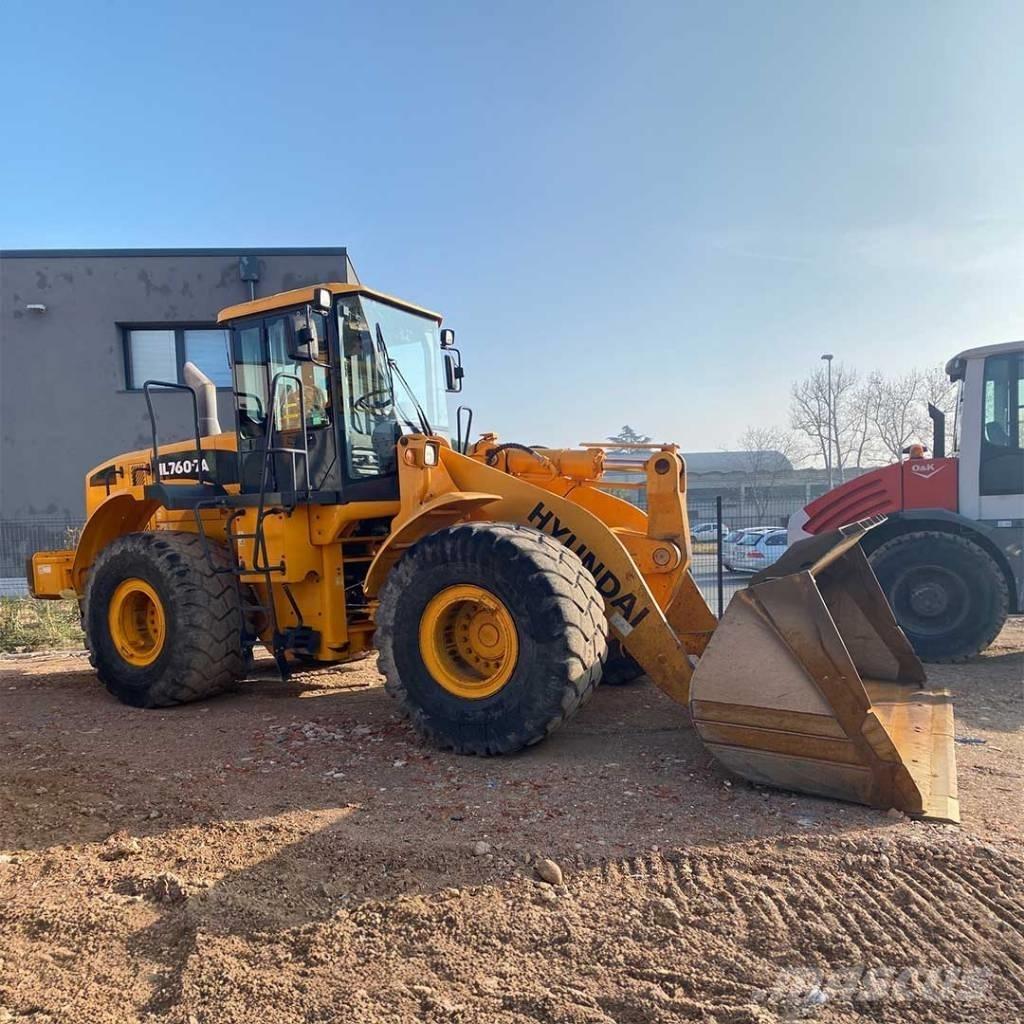 Hyundai HL760-7A Carregadeiras de rodas