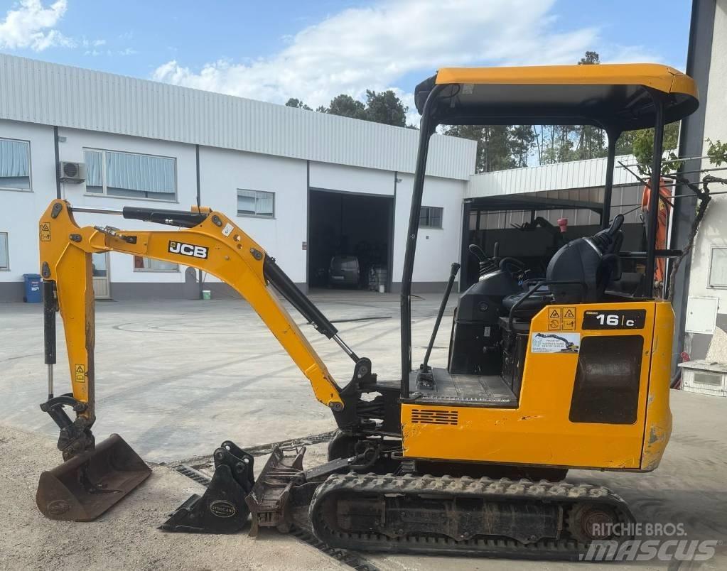 JCB 16 C-1 Miniescavadeiras