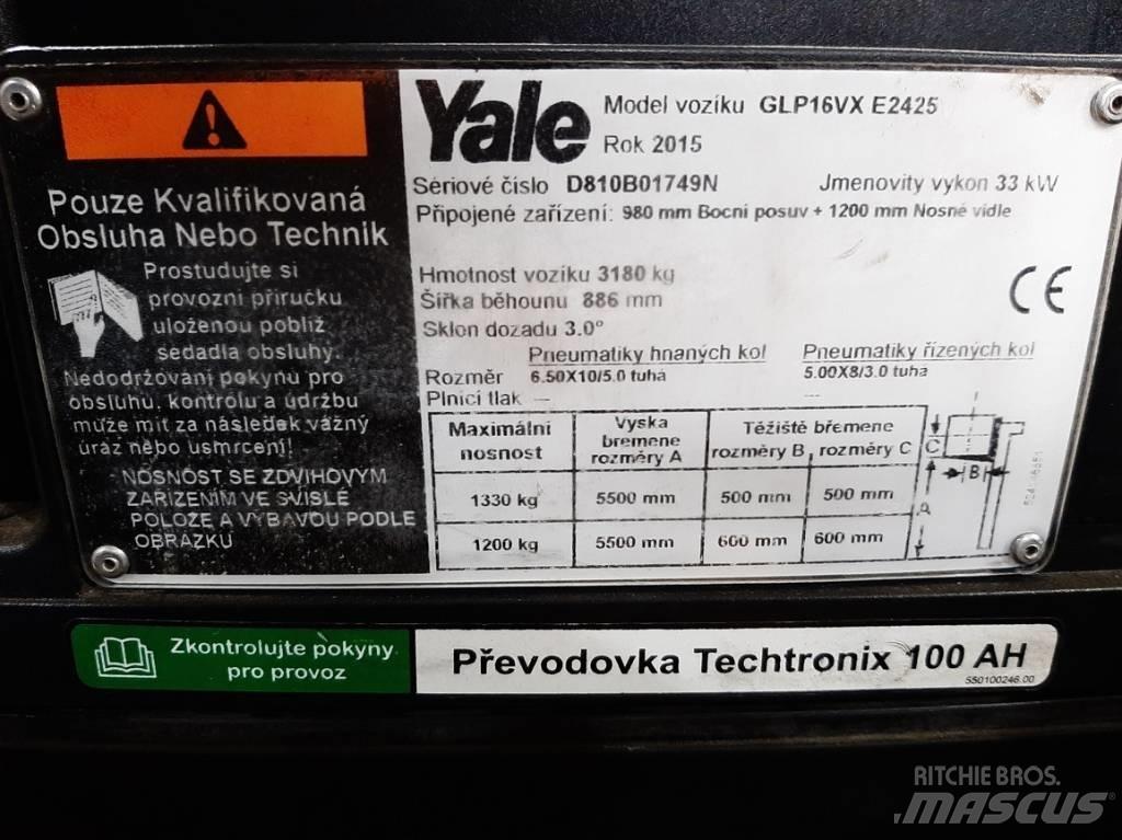 Yale GLP16VX Empilhadores a gás