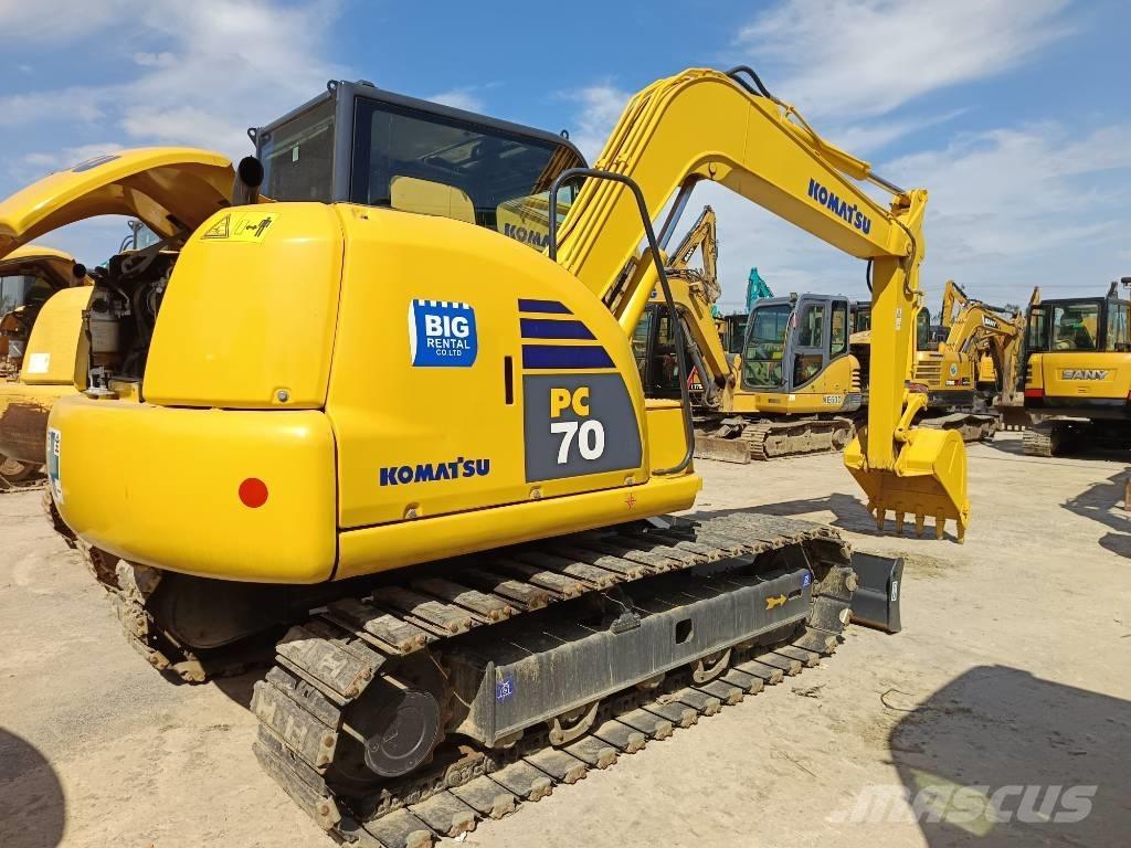 Komatsu PC 70 Escavadoras Midi 7t - 12t