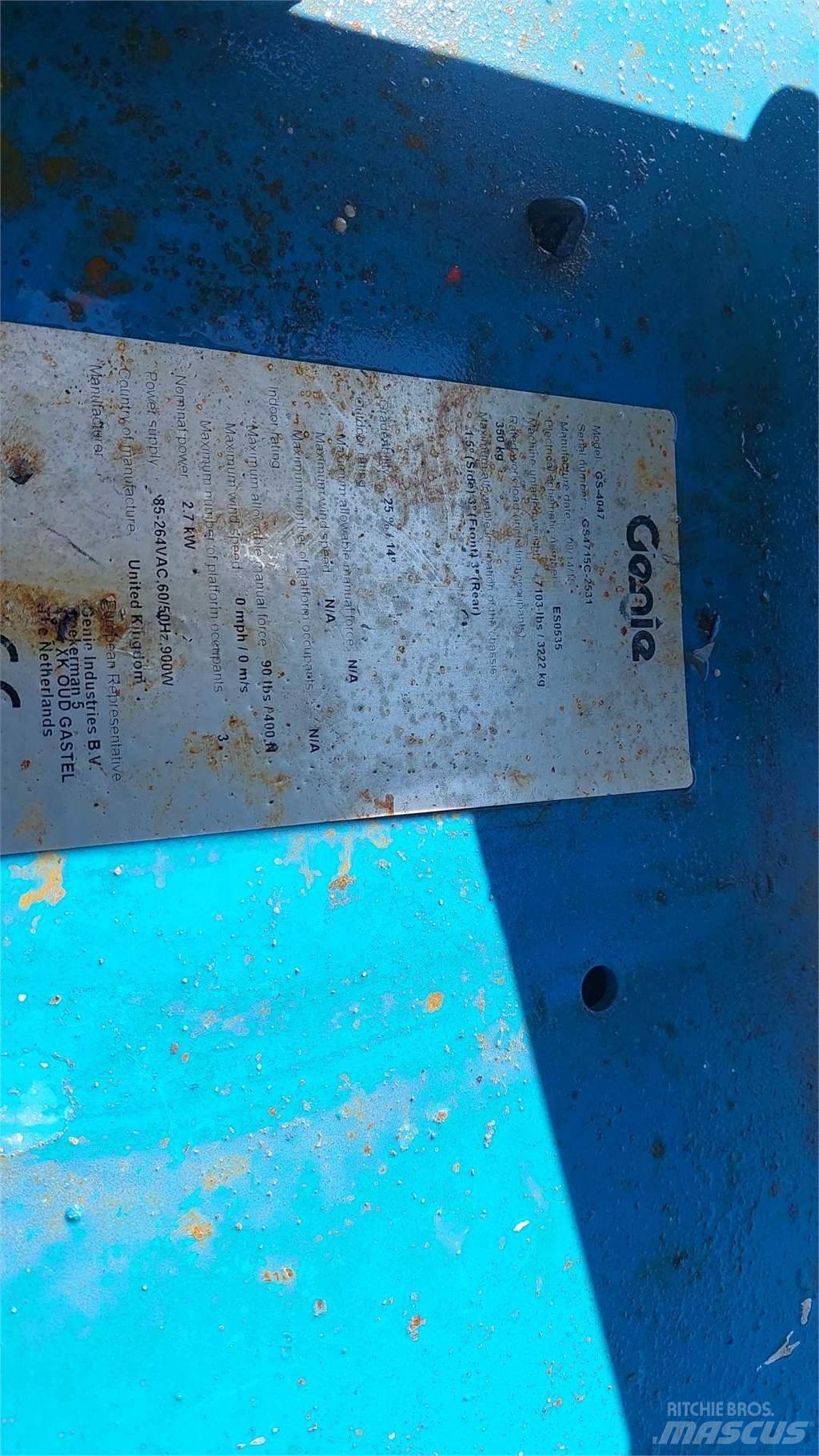 Genie GS4047 Elevadores de tesoura