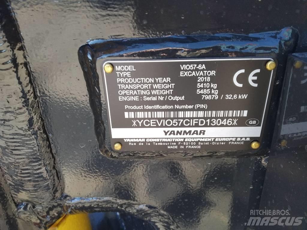 Yanmar Vio 57 Miniescavadeiras
