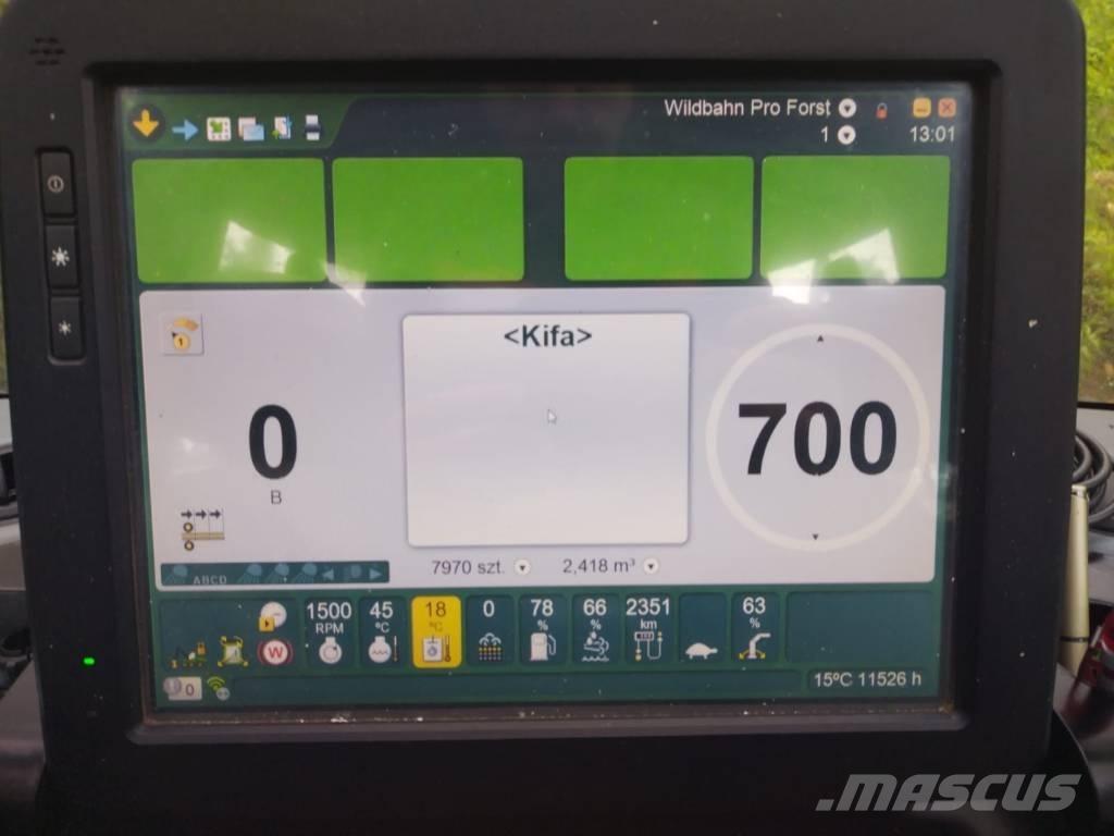 John Deere 1270 G Processadores florestais