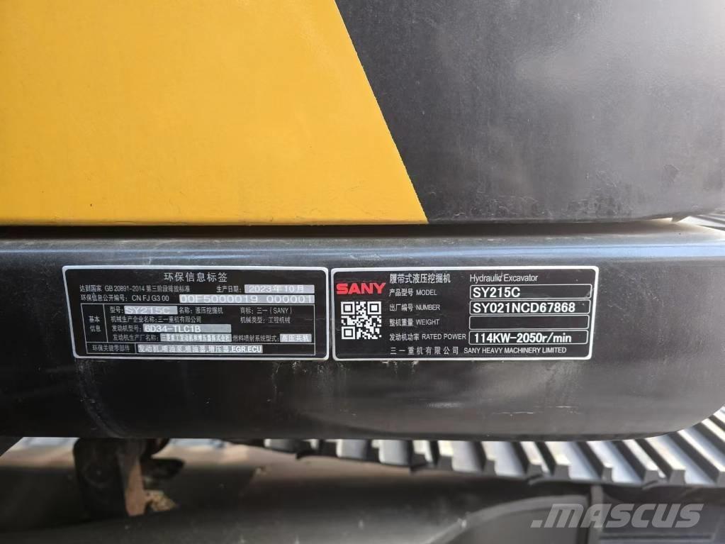 Sany SY 235 C Escavadeiras de esteiras