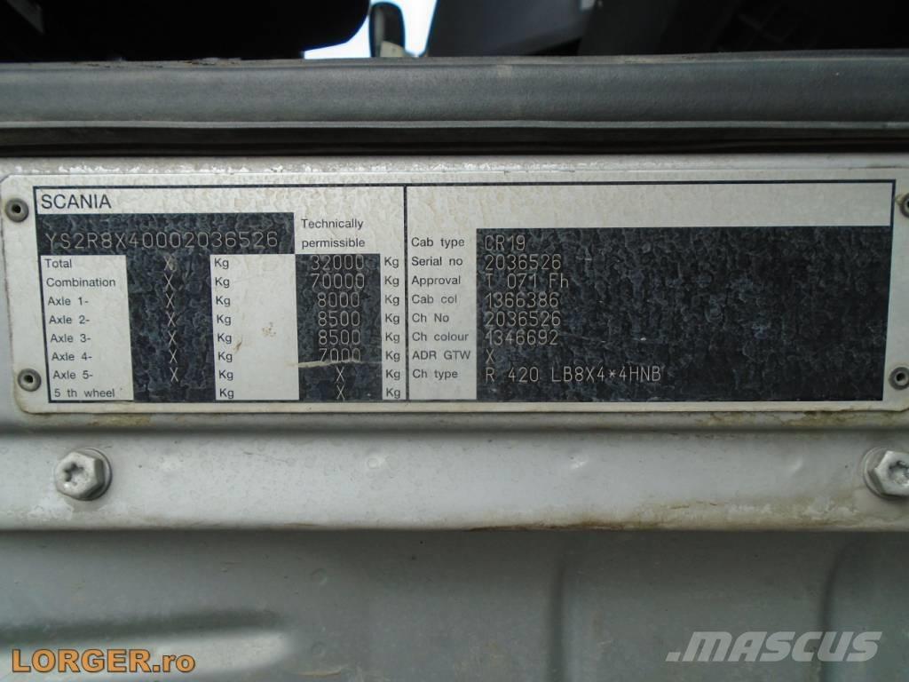 Scania R 420 Caminhões de betonagem