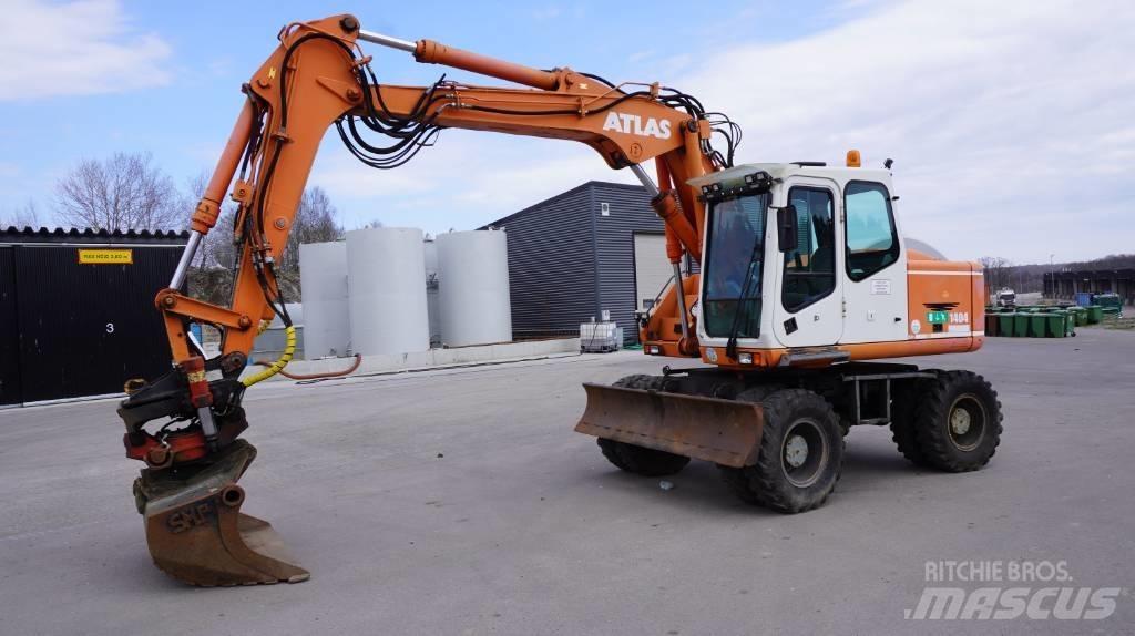 Atlas 1404  Retrade Escavadoras de rodas