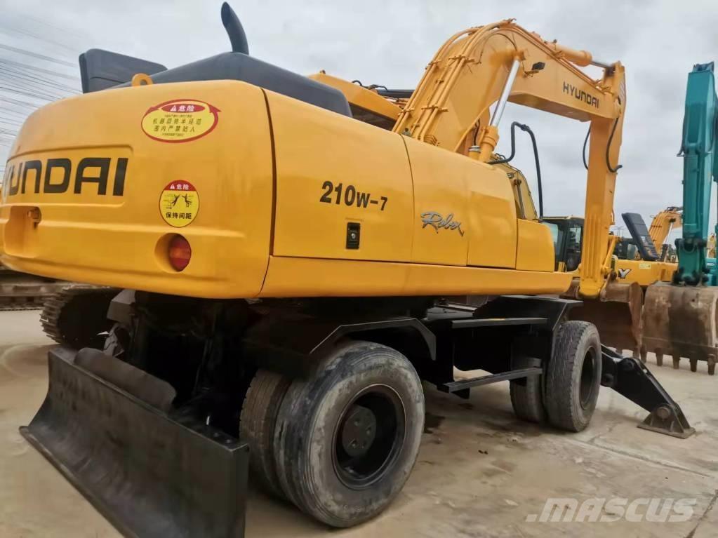 Hyundai 210-7 Escavadoras de rodas