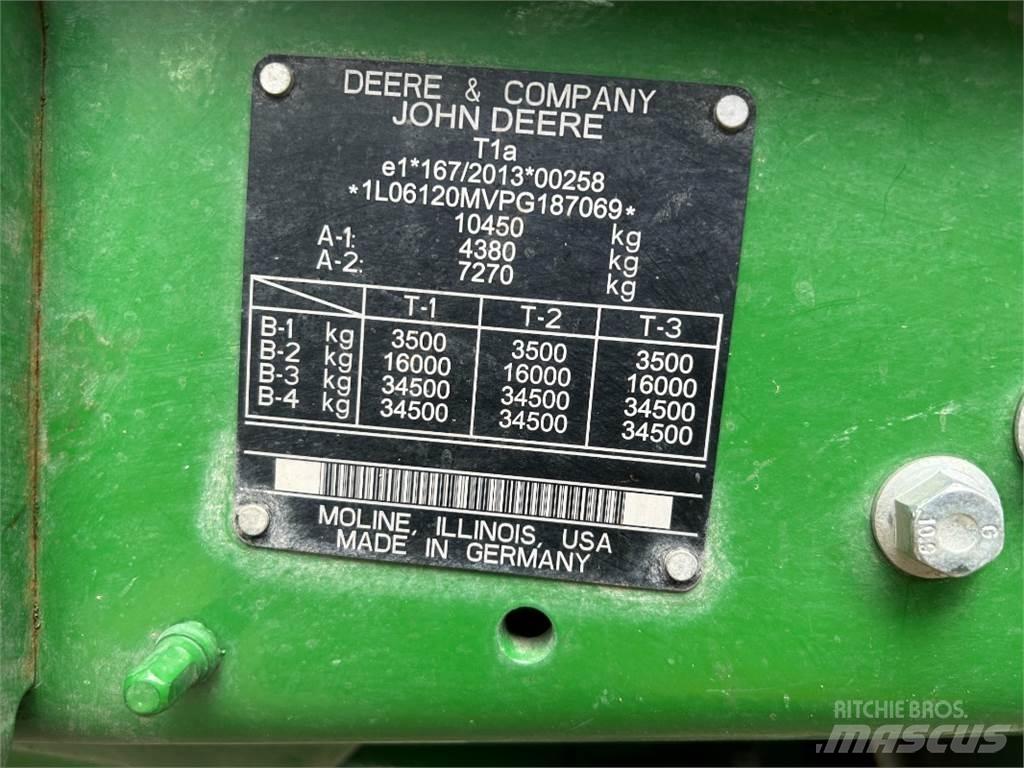 John Deere 6120M Tratores Agrícolas usados