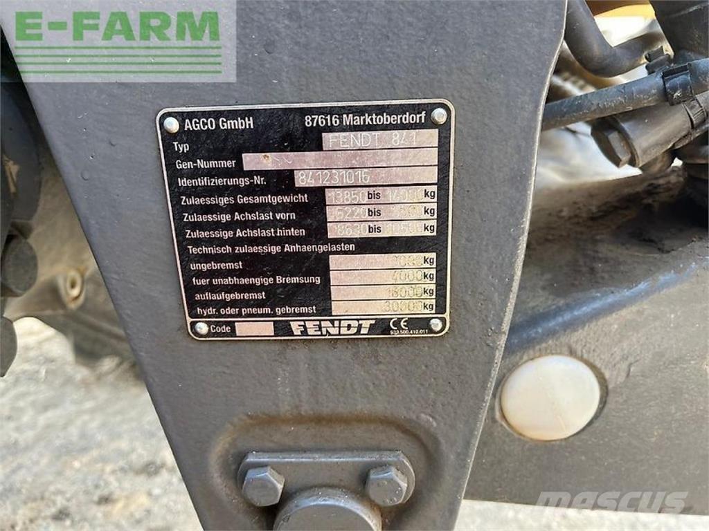 Fendt 826 vario Tratores Agrícolas usados
