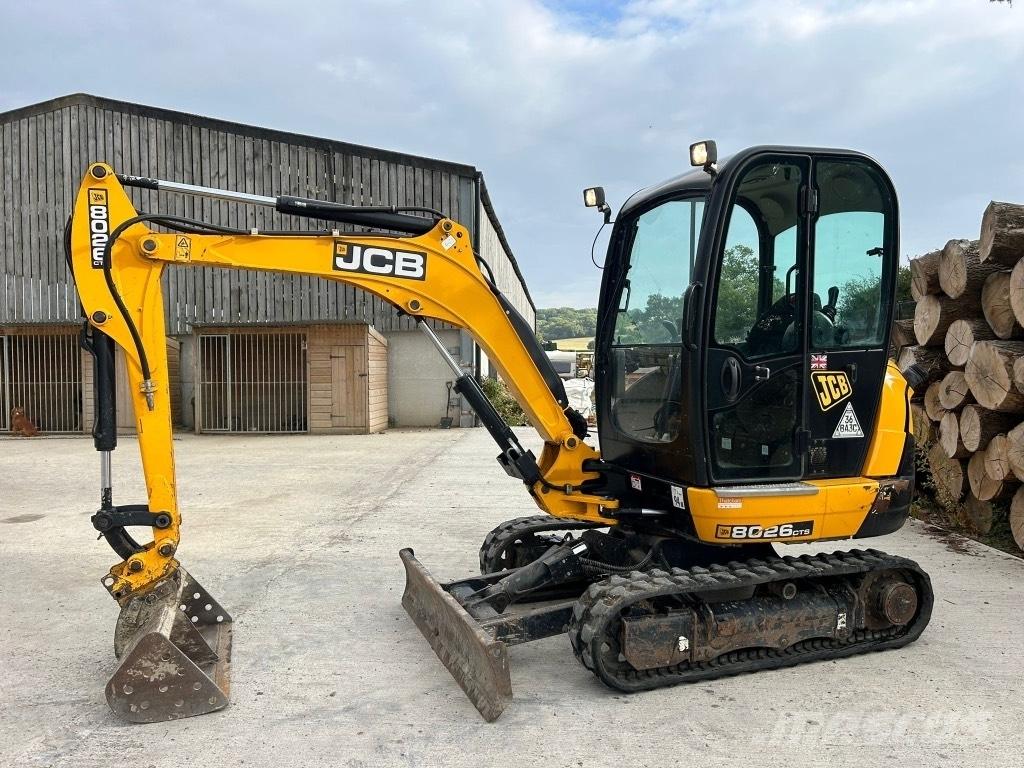 JCB 8026 CTS Miniescavadeiras