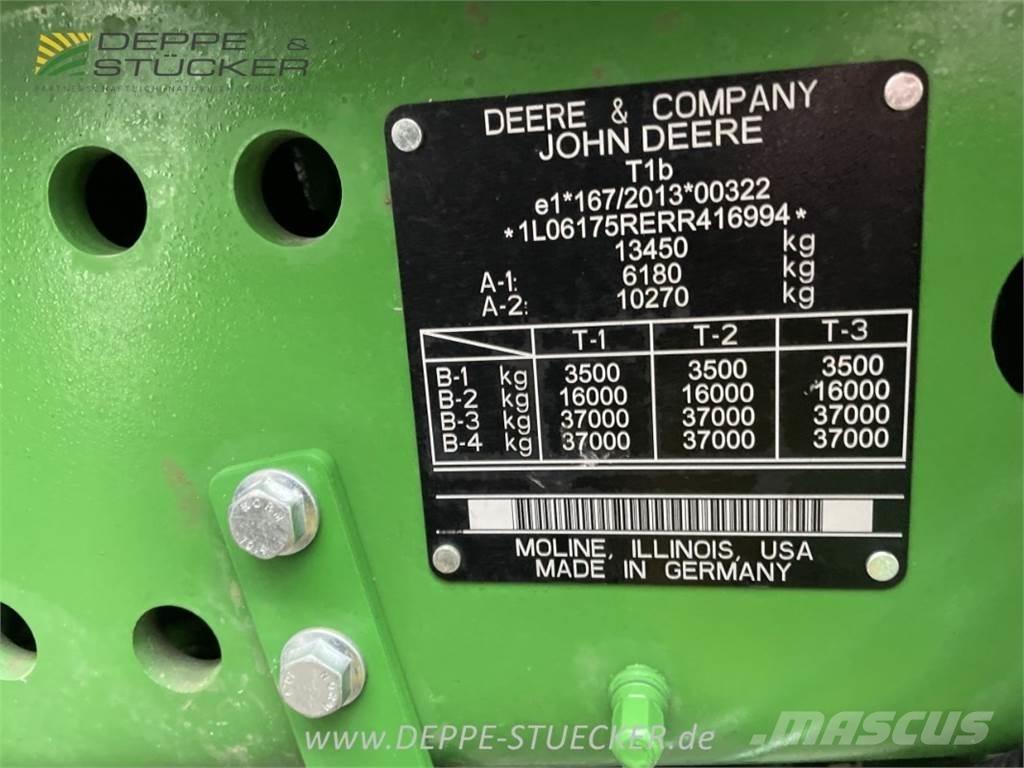 John Deere 6R 175 Tratores Agrícolas usados