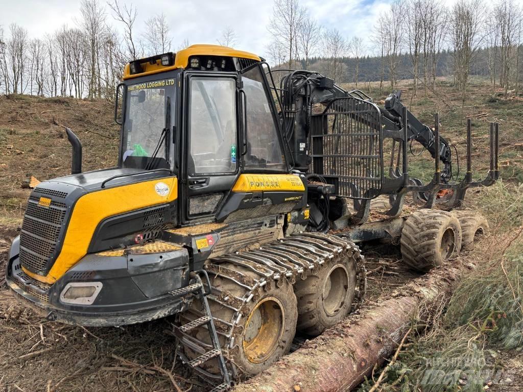 Ponsse Wisent Forwarders florestais