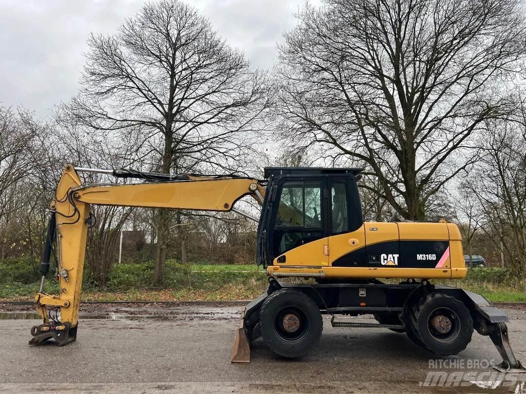 CAT M316D Escavadoras de rodas