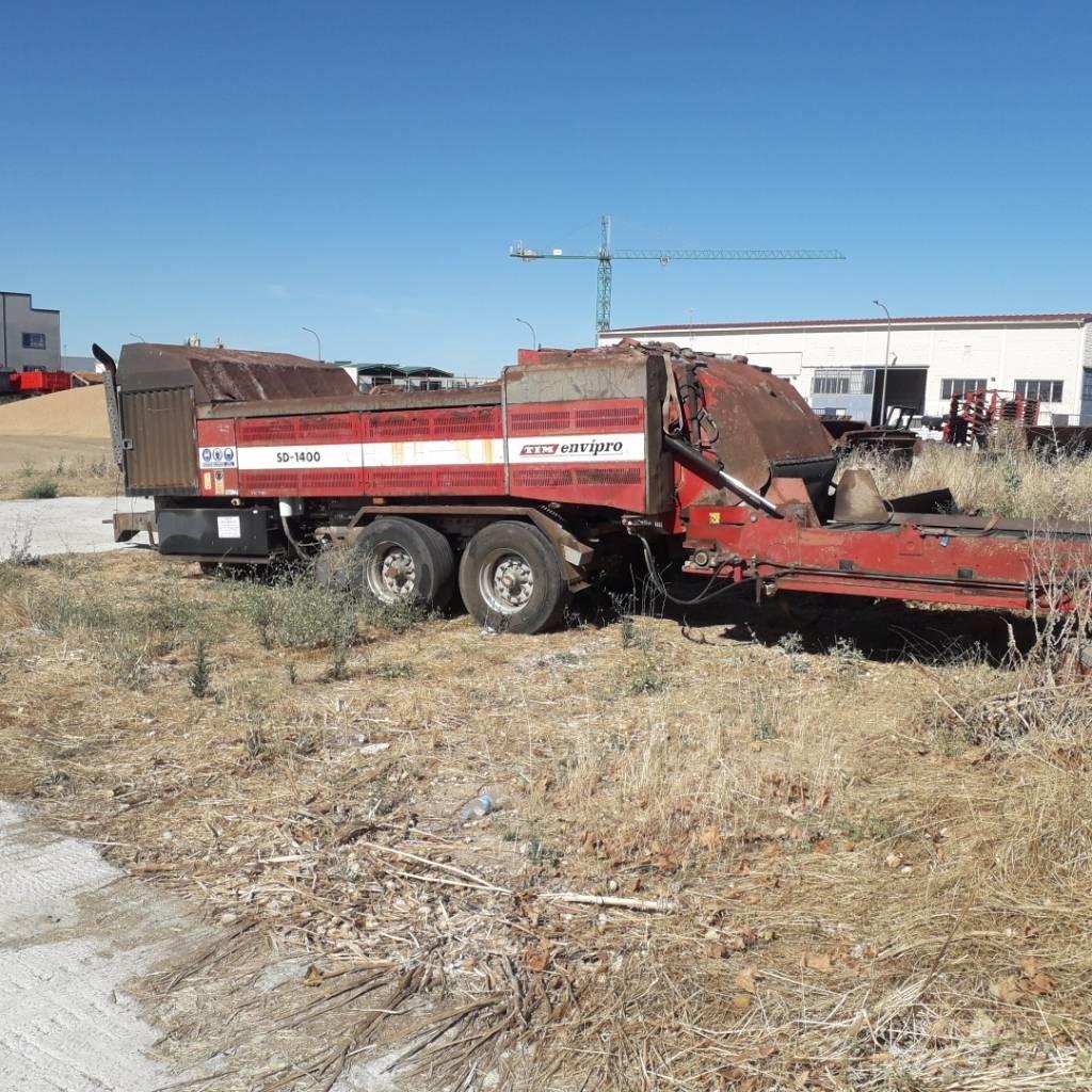 Tim ENVIPRO SD1400 Estilhaçadoras florestais