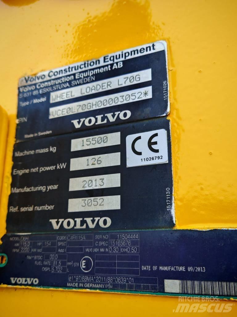 Volvo L 70 G Carregadeiras de rodas