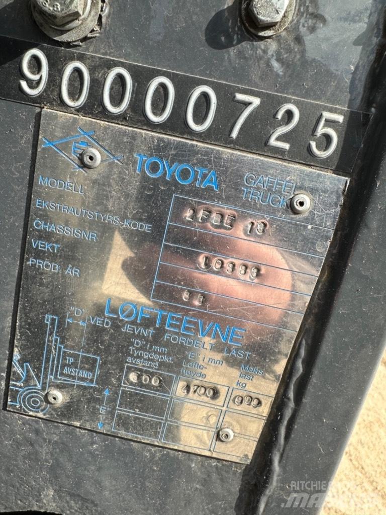 Toyota FB13 Empilhadores eléctricos