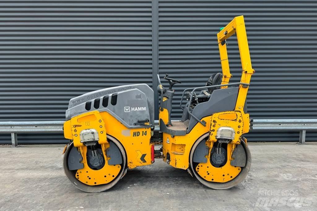 Hamm HD 14 VV Cilindros Compactadores tandem
