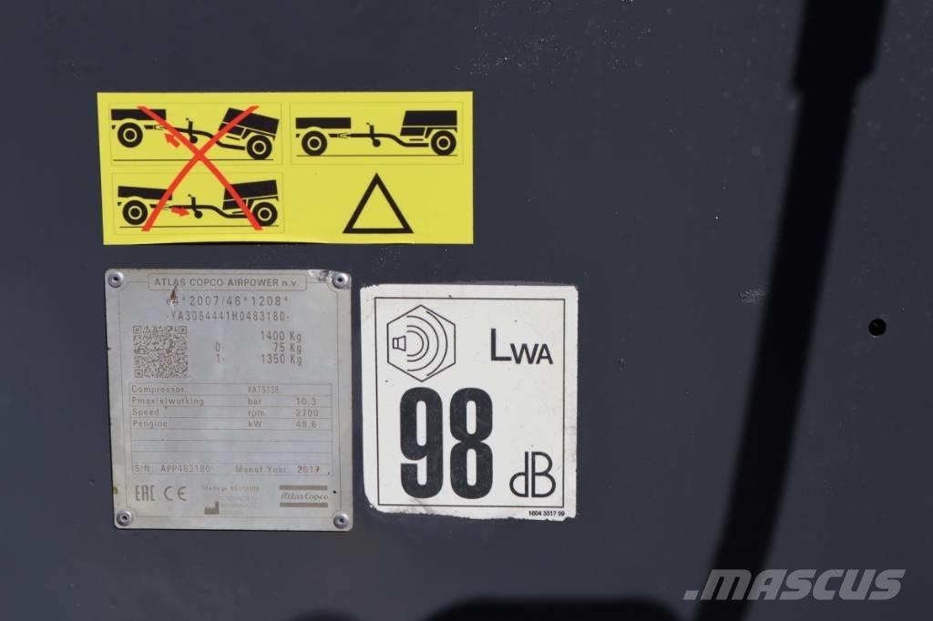 Atlas Copco XATS138 Compressores