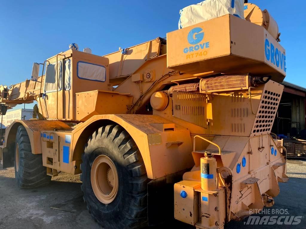 Grove RT 740 Gruas Fora-de-estrada