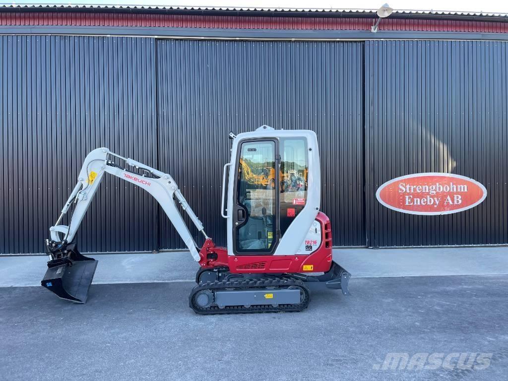 Takeuchi TB 216 Miniescavadeiras