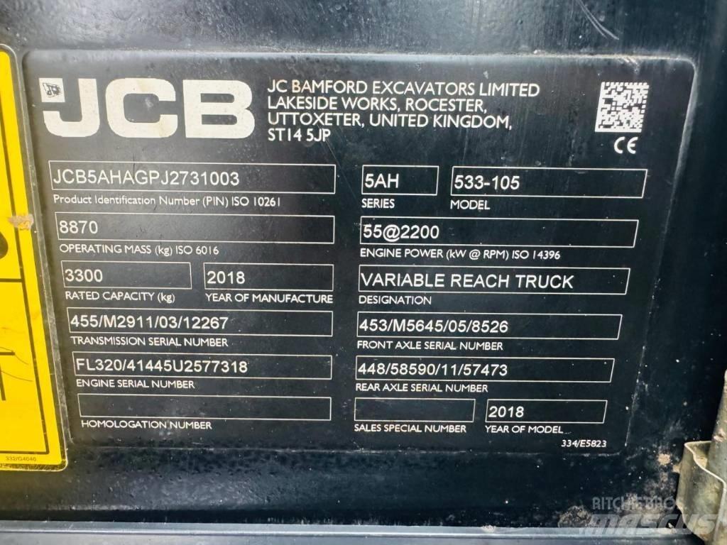 JCB 533-105 Manipulador telescópico
