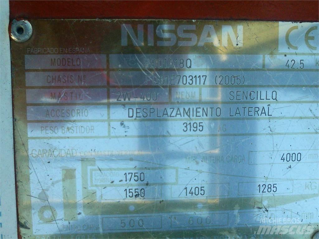 Nissan FD01A18Q Empilhadores Diesel