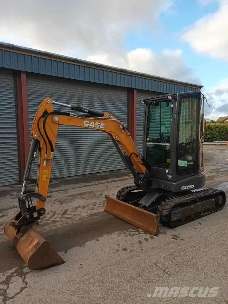 CASE CX 25 D Miniescavadeiras