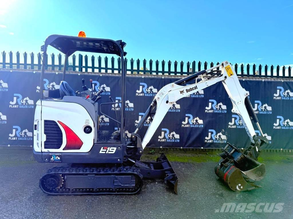 Bobcat E 19 Miniescavadeiras
